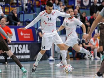 Chance auf das Finale daheim - Gabriel Oliveira (am Ball) und Co. haben die Futsal-Fans im Hot-Sportzentrum schon oft begeistert. 
