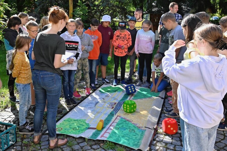 "Chaosspiel" macht Neulinge mit Oberschule Rochlitz bekannt - 