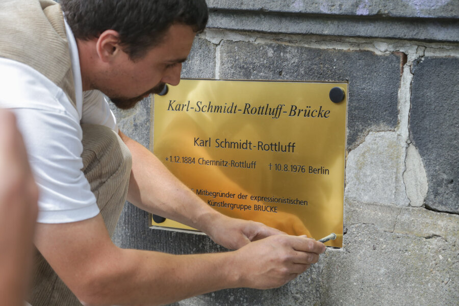 Chemnitz: Brücke am Kaßberg nach Karl Schmidt-Rottluff benannt - 