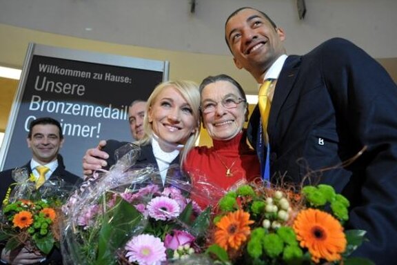 Chemnitz feiert seine Bronze-Gewinner - 