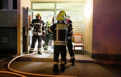 Chemnitz: Feuer an der Clausewitzstraße - 