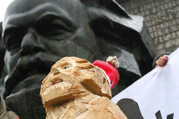 Chemnitz: Marx-Skulptur gestohlen - mutmaßlicher Dieb geschnappt - 