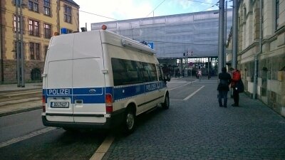 Chemnitz: Sperrung des Hauptbahnhofs aufgehoben - 