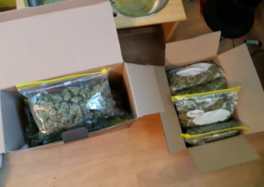 Chemnitz: Über ein Kilogramm Marihuana gefunden - Marihuanafund 