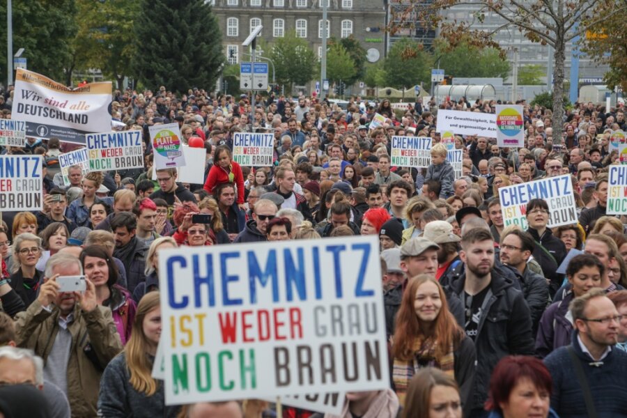 Chemnitz und das Problem mit Rechtsextremismus: "Und sowas will Kulturhauptstadt werden?" - Seit den Ereignissen von 2018 versucht sich die Europäische Kulturhauptstadt 2025 von ihrem schlechten Image zu lösen.
