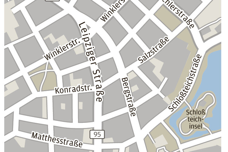 Karte von Chemnitz