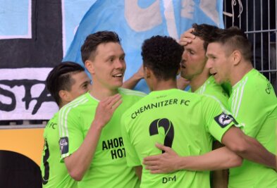 Chemnitzer FC siegt 2:1 in Halle - 