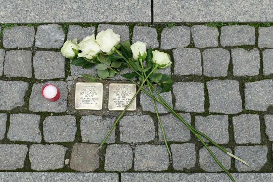 Chemnitzer gedenken der Holocaust-Opfer - In diesem Jahr wird in Chemnitz der Familie Rachela und Salomon Kupfermünz gedacht.