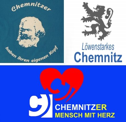 Chemnitzer Image-Kampagne: Qual der Wahl zwischen Kopf, Löwe und Herz - 