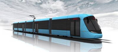 Chemnitzer Ingenieure entwickeln Tram für Taiwan - So soll die Straßenbahn "Green Mountain" aussehen.