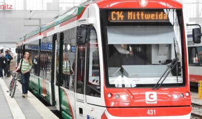 Chemnitzer Modell: Citylink-Bahnen fahren ab 10. Oktober bis zur Zentralhaltestelle - 