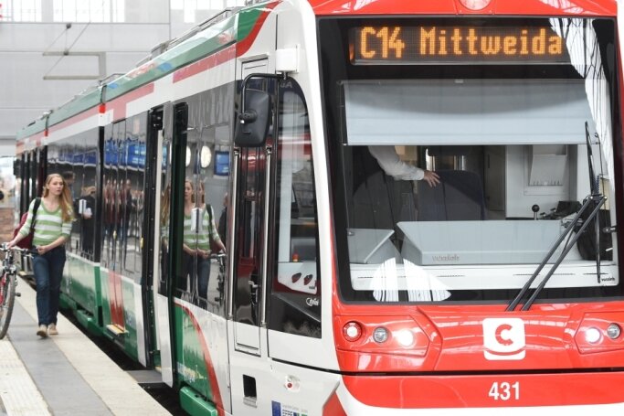 Chemnitzer Modell: Citylink-Bahnen fahren ab 10. Oktober bis zur Zentralhaltestelle - 