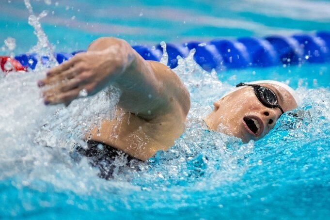 Chemnitzer Schwimmtalent wechselt zum Olympiasieger - Lara Seifert in ihrem Element: Bei den Deutschen Meisterschaften wurde sie Zweite über 800 m Freistil und Dritte über 400 m Freistil. 
