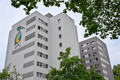Chemnitzer Siedlungsgemeinschaft für Mieterpreis nominiert - 2023 hatte die Siedlungsgemeinschaft mehrere Wohnhäuser an der Albert-Schweitzer-Straße saniert.