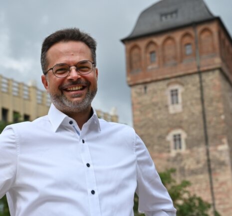 Thomas Lörinczy (50) kandidiert zur Bundestagswahl. In Chemnitz ist er bislang vor allem als Radfahr-Aktivist bekannt. 