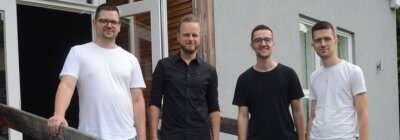 Christian Gebhardt schließt sich Jazz-Trio an - Philipp Wappler, Christian Gebhardt, Sebastian Wappler und Richard Wappler (von links). 