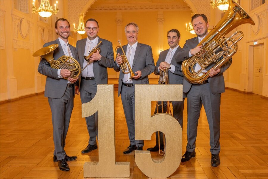 Classic Brass gastiert am Donnerstag in Ellefeld - Classic Brass gibt es seit 15 Jahren.