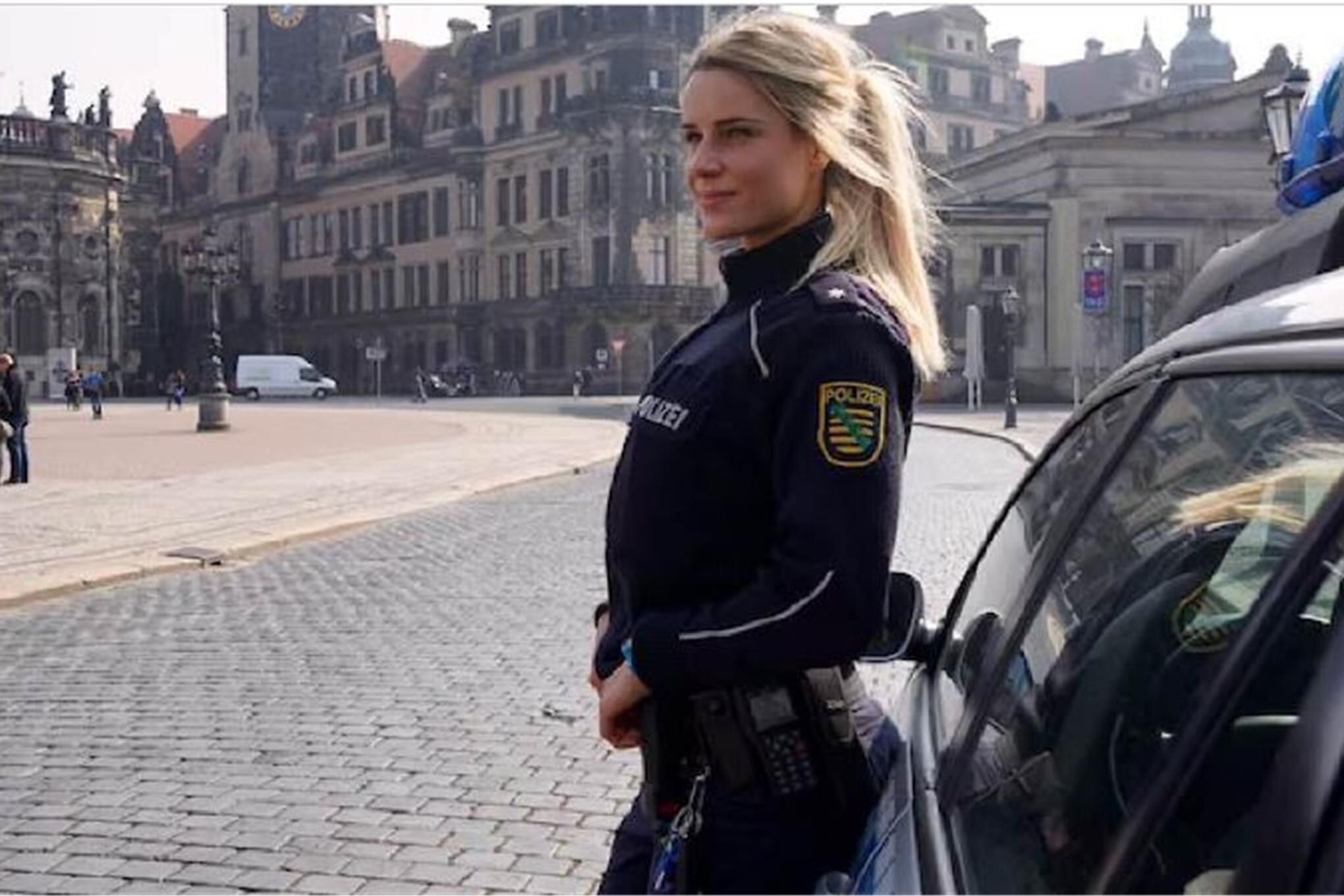 Comeback von „Deutschlands schönster Polizistin“: Wo die Dresdnerin ...