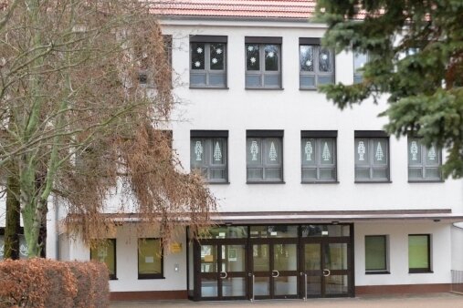 Das Förderzentrum "Käthe Kollwitz" in Freiberg. Hier werden mehr als 200 Schüler mit dem Förderschwerpunkt Lernen unterrichtet.Foto: Eckardt Mildner