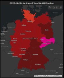 Corona-Lage in Sachsen: Inzidenz steigt auf über 500 - 