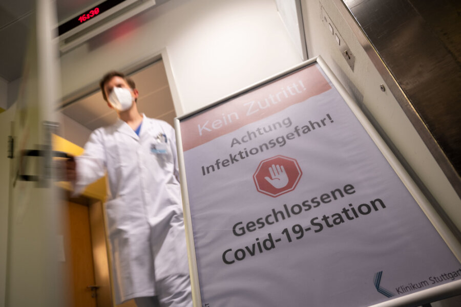 Corona-Lage in Sachsen: Inzidenz steigt - wieder mehr Covidpatienten in Kliniken