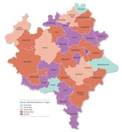 Corona: Zwei Kommunen im Vogtland seit sieben Tagen ohne Neuinfektionen - 