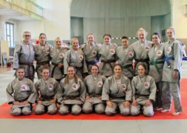 Crimmitschau als "Sieger der Herzen" - Die Frauenmannschaft des Judoclubs Crimmitschau.