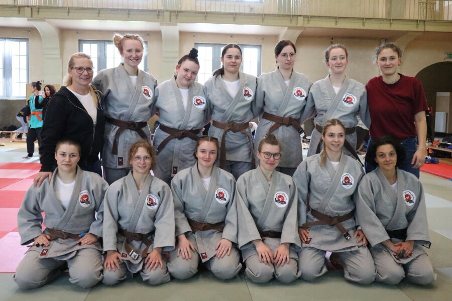Crimmitschauer Judofrauen sehen Platz 5 als Ansporn - Im Haus der Vereine war das Frauenteam des JC Crimmitschau am Wochenende in der Verbandsliga viermal gefordert.