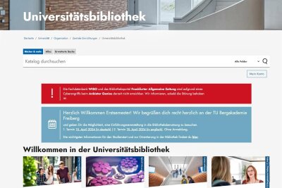 Cyberangriff auf Genios: Auch Studierende in Freiberg, Mittweida und Chemnitz betroffen - Aufgrund eines Hackerangriffes können Studierende der TU Freiberg aktuell zwei Datenbanken nicht nutzen.