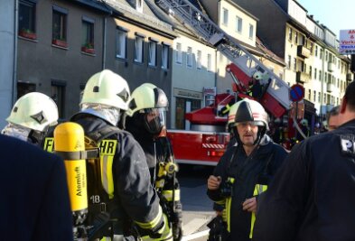 Dachstuhlbrand in Frankenberg zerstört Wohnung - 