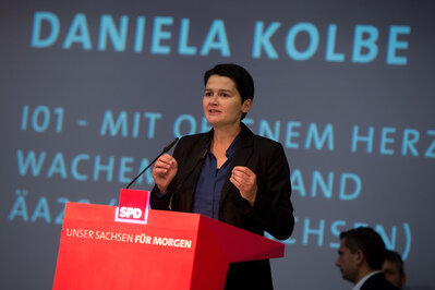 Daniela Kolbe zur neuen SPD-Generalsekretärin gewählt - 