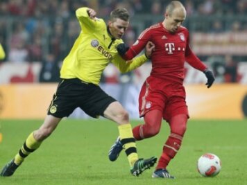 Dank Robben: Bayern wieder die Nummer eins - Robben (r.) erzielte das spielentscheidende 1:0