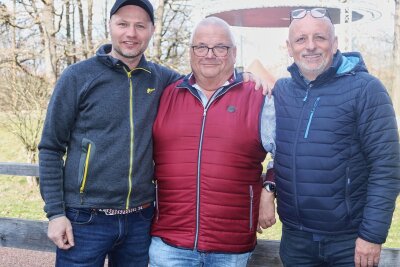 Darum ist die Bürgergemeinschaft Braunsdorf-Lichtenwalde Geschichte - Frank Buschbeck, Holger Maywirth und Jens Bossard (v.l.) bleiben in der Niederwiesaer Kommunalpolitik aktiv.
