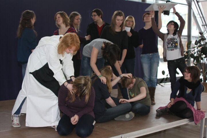 Theatergruppe des Flöhaer Gymnasiums