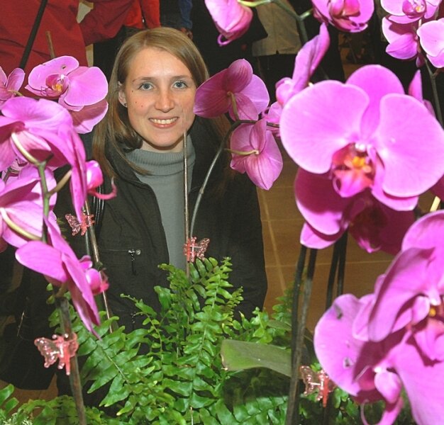 "Das hier ist etwas für die Seele" - 
              <p class="artikelinhalt">Farbenpracht zeigte die Orchideenschau am Wochenende in der Freiberger Nikolaikirche. Auch Kerstin Kunzmann war begeistert.</p>
            