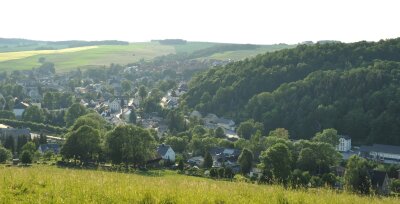 Blick auf Burkhardtsdorf