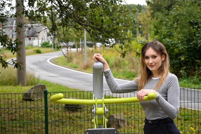Das neue Gesicht vom Chemnitztalradweg: Felicitas Heine liebt
