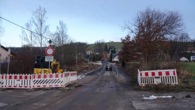 Das passiert in der Gemeinde Reinsdorf in diesem Jahr - Auf der Baustelle der Gabelsbergerstraße in Reinsdorf sollen in diesem Monat die Arbeiten weitergehen. 