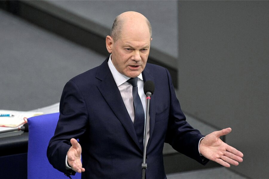 Das Vertrauen des Kanzlers ist begrenzt - Aktuelle Stunde im Bundestag: Olaf Scholz erklärt seine Haltung zur Taurus-Lieferung in die Ukraine.