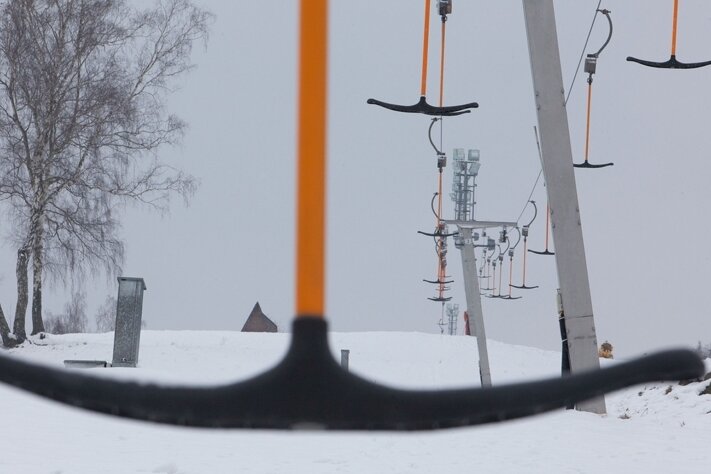 Skihang am Lößnitzer Hirnschädel 