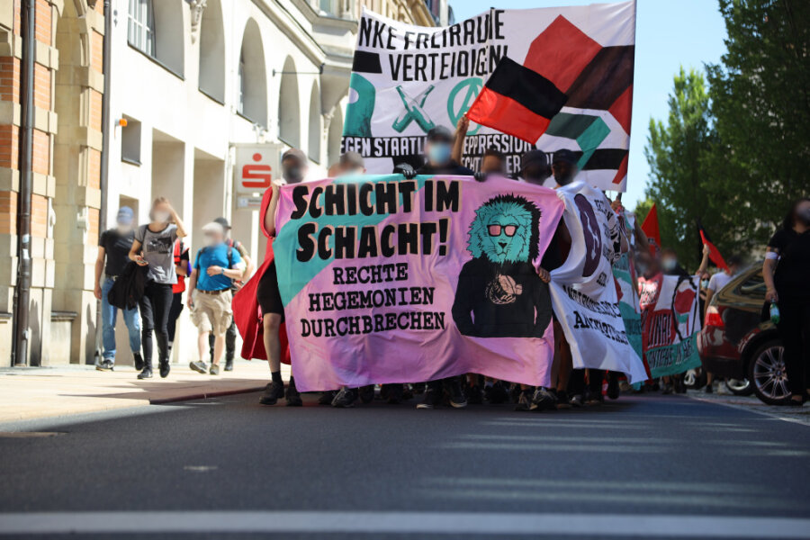 Demo in Freiberg: Linke wollen Kritik an Corona-Maßnahmen nicht der Rechten überlassen - 