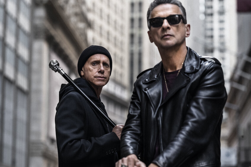 Depeche Mode: "Wir müssen jetzt als Duo klarkommen" - Alte Helden: Martin Gore (links) und Dave Gahan sind Depeche Mode.  