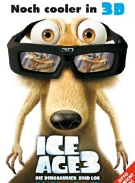 Der Anfang vom Ende der Filmrolle - 
              <p class="artikelinhalt">Ice Age 3 kommt in zwei Versionen ins Kino: Als 2D- und als 3D-Film.</p>
            