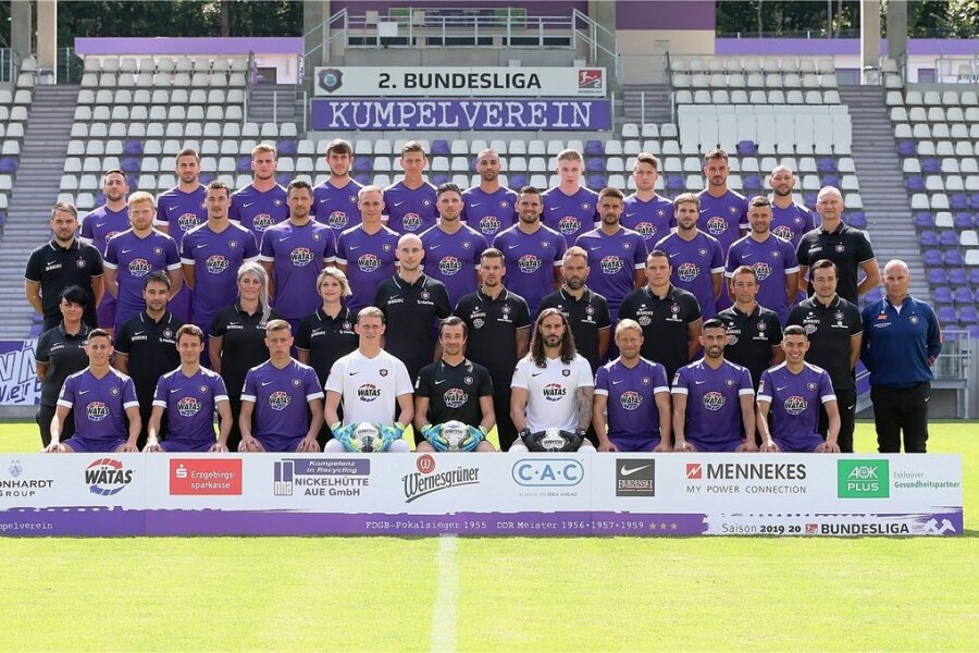 Der FC Erzgebirge Aue der Saison 2019/20