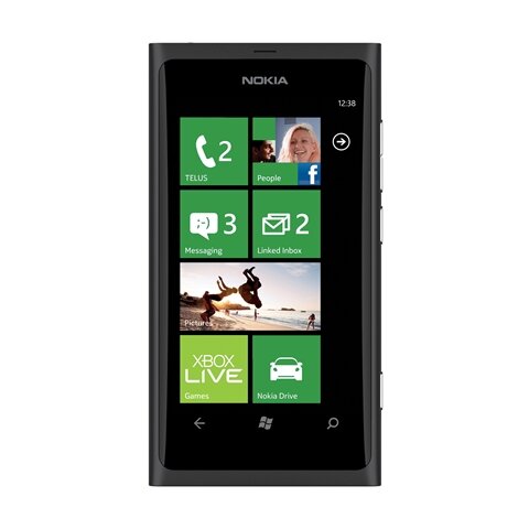 Der Gewinn: das Nokia Lumia 800 - 