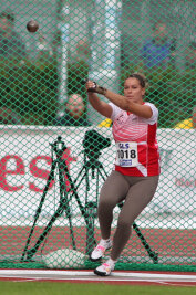 Der Hammer: Jada Julien vom LV 90 Erzgebirge holt Silber bei Leichtathletik-EM der U20 - 