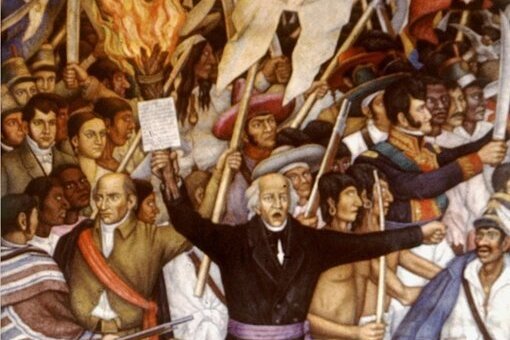 Pfarrer Miguel Hidalgo forderte 1810 die Unabhängigkeit Mexikos - doch bis die tatsächlich eintrat, mussten noch etliche Kämpfe gefochten und Verträge formuliert werden. 