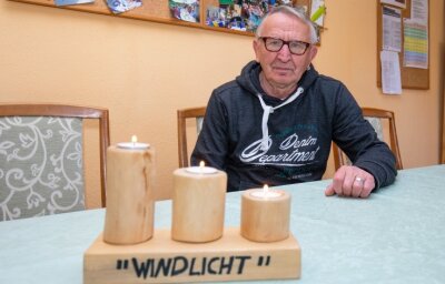 Der lange Weg aus der Abhängigkeit - Bernd Grobosch war selbst in Therapie und arbeitet jetzt in der Begegnungsstätte "Windlicht" der Sucht- und Drogenberatung des Diakoniewerkes Westsachsen mit. 