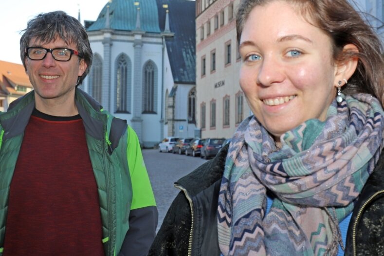 Der richtige Schliff für junge Stimmen - Luisa Reh und Domkantor Albrecht Koch kümmern sich um die Gesangsausbildung der Kinder- und Jugendchöre des Freiberger Doms. 