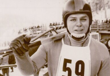 Der Rodler, der seinem Bruder die Olympia-Karriere verdankt - Harald Ehrig bei der Europameisterschaft 1972 in Königssee. 